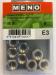 ZESKANTMOER A2-70 DIN 934 M8/BLISTER 8ST