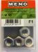 ZESKANTMOER A2-70 DIN934 M10/BLISTER 4ST
