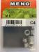 ZESKANTBORGMOER DIN 985 M 6 INOX A2 8ST