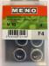 ZESKANTBORGMOER DIN 985 M 10 INOX A2 4ST