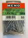 NAGELS PLATTE KOP DIN1151 1.8X30 A2 100G