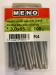 NAGELS PLATTE KOP DIN 1151 3X65 A2 100G