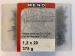 NAGELS PLATTE KOP DIN 1151B 1.2X20 375G