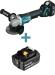 MAKITA HAAKSE SLIJPER DGA508RTJ + 2X5AH