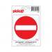 PICTOGRAM 100X100 P809 TOEGANG VERBODEN
