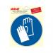 PICTOGRAM 200X200 P904-15 HANDSCH DRAGEN