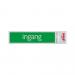 PICTO ZELFKL. 165X44MM. INGANG