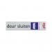 PICTO ZELFKL. 165X44MM. DEUR SLUITEN