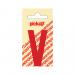NOBEL ZELFKL. LETTERS ROOD 60 MM. V