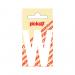 NOBEL ZELFKL. LETTERS WIT 60 MM. W