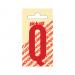 NOBEL ZELFKL. LETTERS ROOD 60 MM. Q