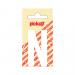 NOBEL ZELFKL. LETTERS WIT 60 MM. N