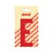 NOBEL ZELFKL. LETTERS ROOD 90 MM. E