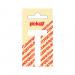 NOBEL ZELFKL. LETTERS WIT 60 MM. T