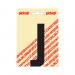 NOBEL ZELFKL. LETTERS ZWART 120 MM. J