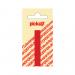NOBEL ZELFKL. LETTERS ROOD 60 MM. I