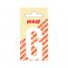 NOBEL ZELFKL. LETTERS WIT 60 MM. G