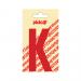 NOBEL ZELFKL. LETTERS ROOD 90 MM. K