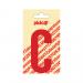 NOBEL ZELFKL. LETTERS ROOD 90 MM. C