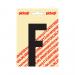 NOBEL ZELFKL. LETTERS ZWART 120 MM. F