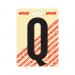 NOBEL ZELFKL. LETTERS ZWART 120 MM. Q