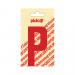 NOBEL ZELFKL. LETTERS ROOD 90 MM. P
