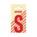NOBEL ZELFKL. LETTERS ROOD 60 MM. S