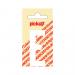 NOBEL ZELFKL. LETTERS WIT 60 MM. E