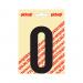 NOBEL ZELFKL. LETTERS ZWART 120 MM. O