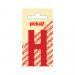 NOBEL ZELFKL. LETTERS ROOD 60 MM. H