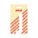NOBEL ZELFKL. LETTERS WIT 90 MM. J