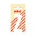 NOBEL ZELFKL. LETTERS WIT 60 MM. Z