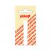 NOBEL ZELFKL. LETTERS WIT 60 MM. I