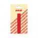 NOBEL ZELFKL. LETTERS ROOD 90 MM. I