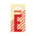 NOBEL ZELFKL. LETTERS ROOD 60 MM. E