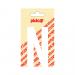 NOBEL ZELFKL. LETTERS WIT 90 MM. N