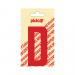 NOBEL ZELFKL. LETTERS ROOD 90 MM. D