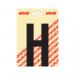 NOBEL ZELFKL. LETTERS ZWART 120 MM. H