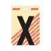 NOBEL ZELFKL. LETTERS ZWART 120 MM. X