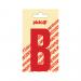 NOBEL ZELFKL. LETTERS ROOD 90 MM. B