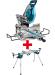 MAKITA AFKORTZAAG LS1219L + ONDERSTEL