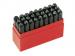LETTRE A FRAPPER 27PC A-Z 8MM AL8