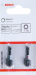 BOSCH BITS IMPACT T15 2ST. 25MM