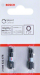 BOSCH BITS IMPACT T27 2ST. 25MM
