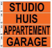 VOUWBORD STICKER HUIS