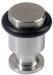 DEURSTOP INOX VLOERBEVESTIGING 35X50MM