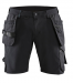 BLAKLADER SHORT 1988 STRETCH ZWART C48