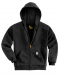 CARHARTT SWEATSHIRT ZIPPER BLACK L