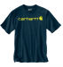 CARHARTT T-SHIRT RLXD FIT LOGO NAVY M