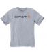 CARHARTT T-SHIRT RLXD FIT LOGO H.GREY XS